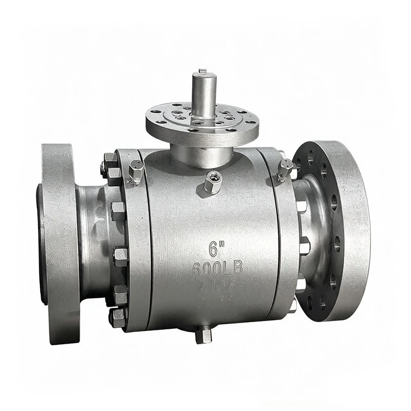High Pressure Forged Steel 3-Piece Flanged Ball Valve