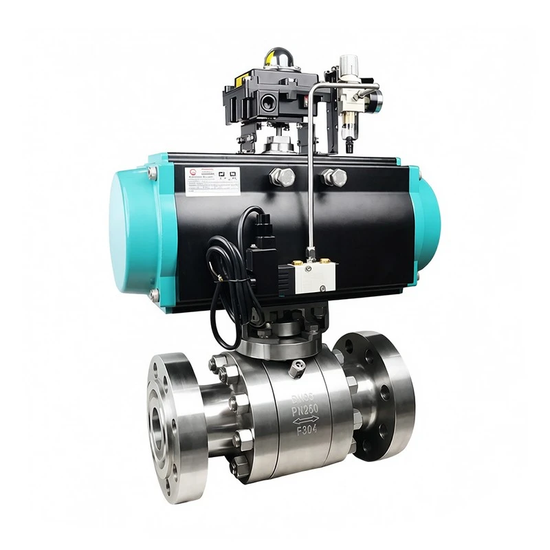 Pneumatic Forged Steel Flanged Ball Valve best