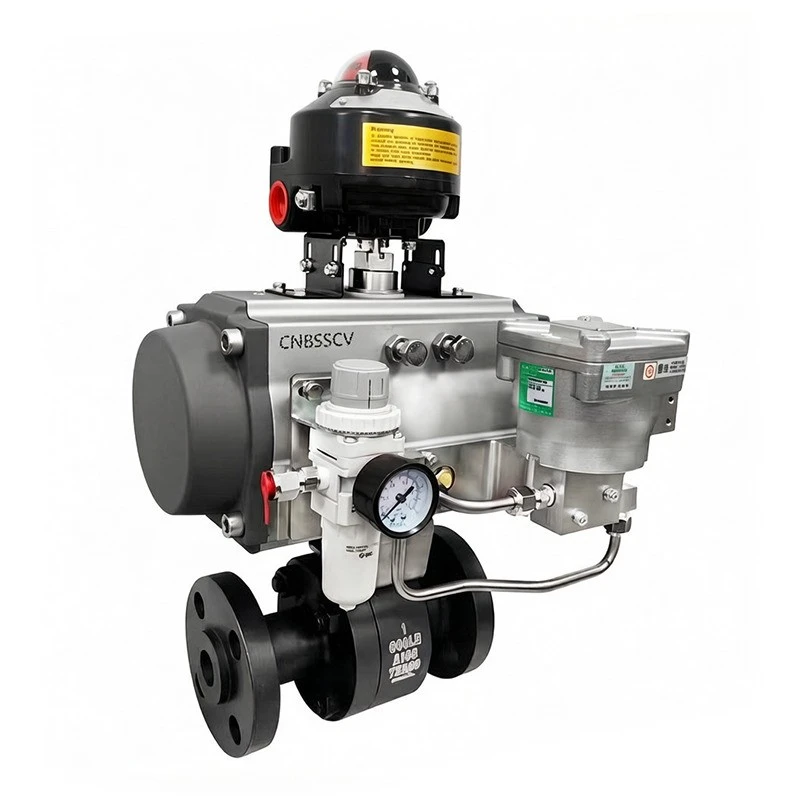Pneumatic Forged Steel Flanged Ball Valve factory