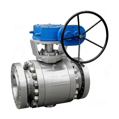 Large Caliber Forged Steel 3-Piece Flanged Ball Valve