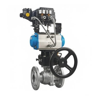Pneumatic Flanged Ball Valve