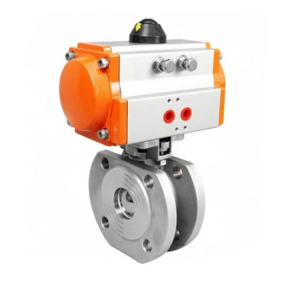 Pneumatic Wafer Ball Valve